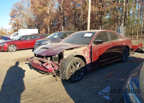 2019 Dodge Charger R/T Rwd z USA, uszkodzony, nr VIN 2C3CDXCT4KH607702